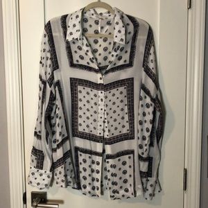 Free people button down